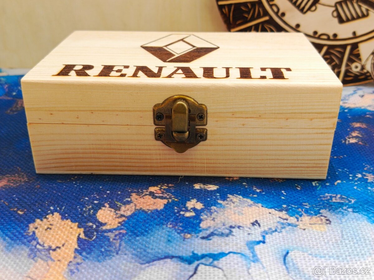 Dřevěná krabička Renault - 3