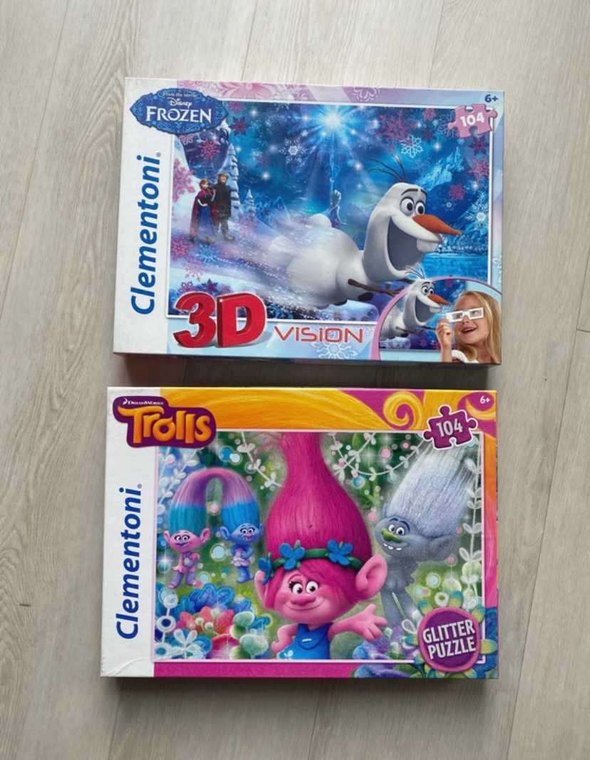 6x dětské puzzle - 3