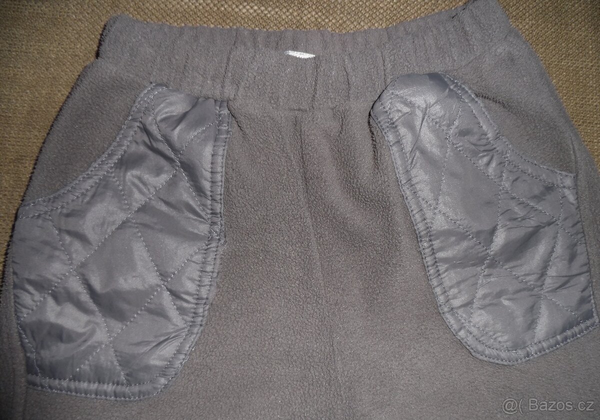 Fleesové tepláky vel.128 - 3