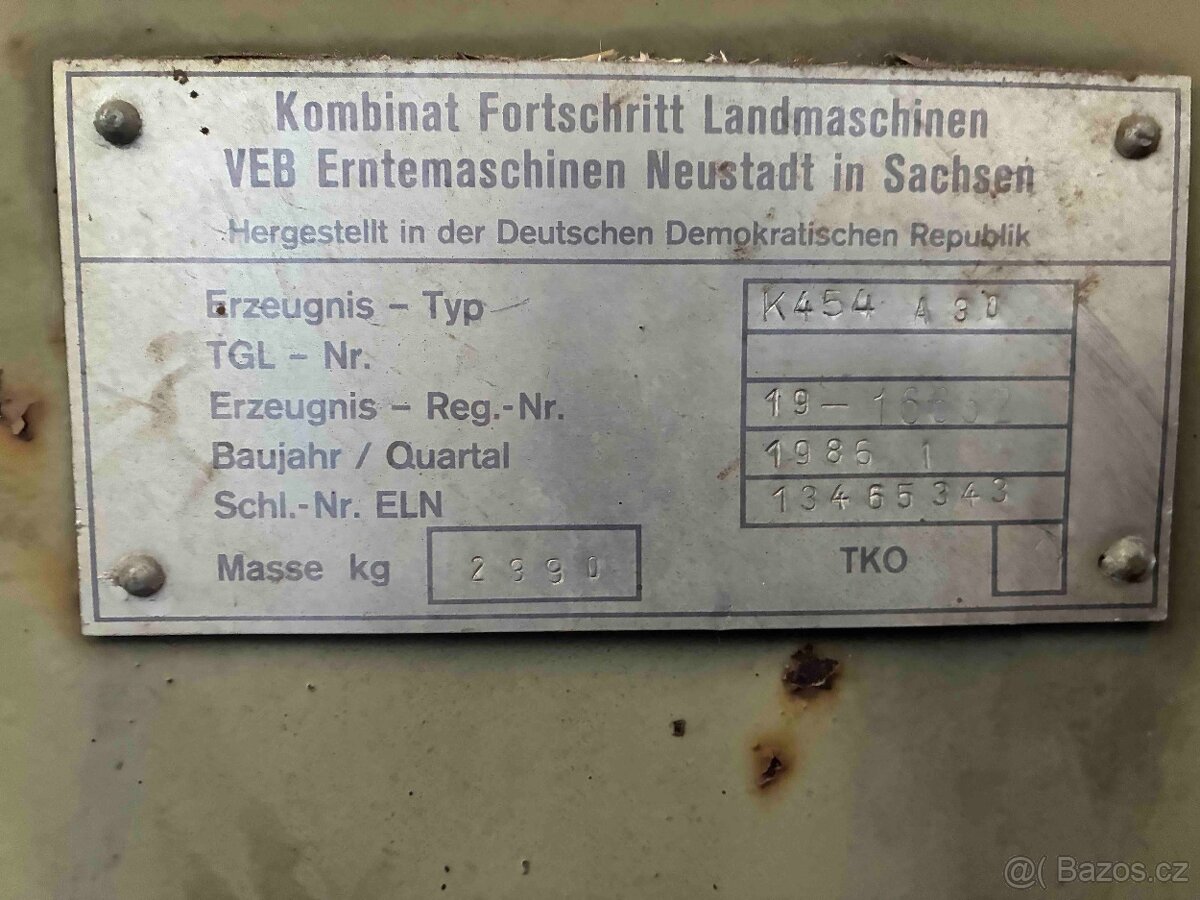 Lis Fortschritt K 454 - 3