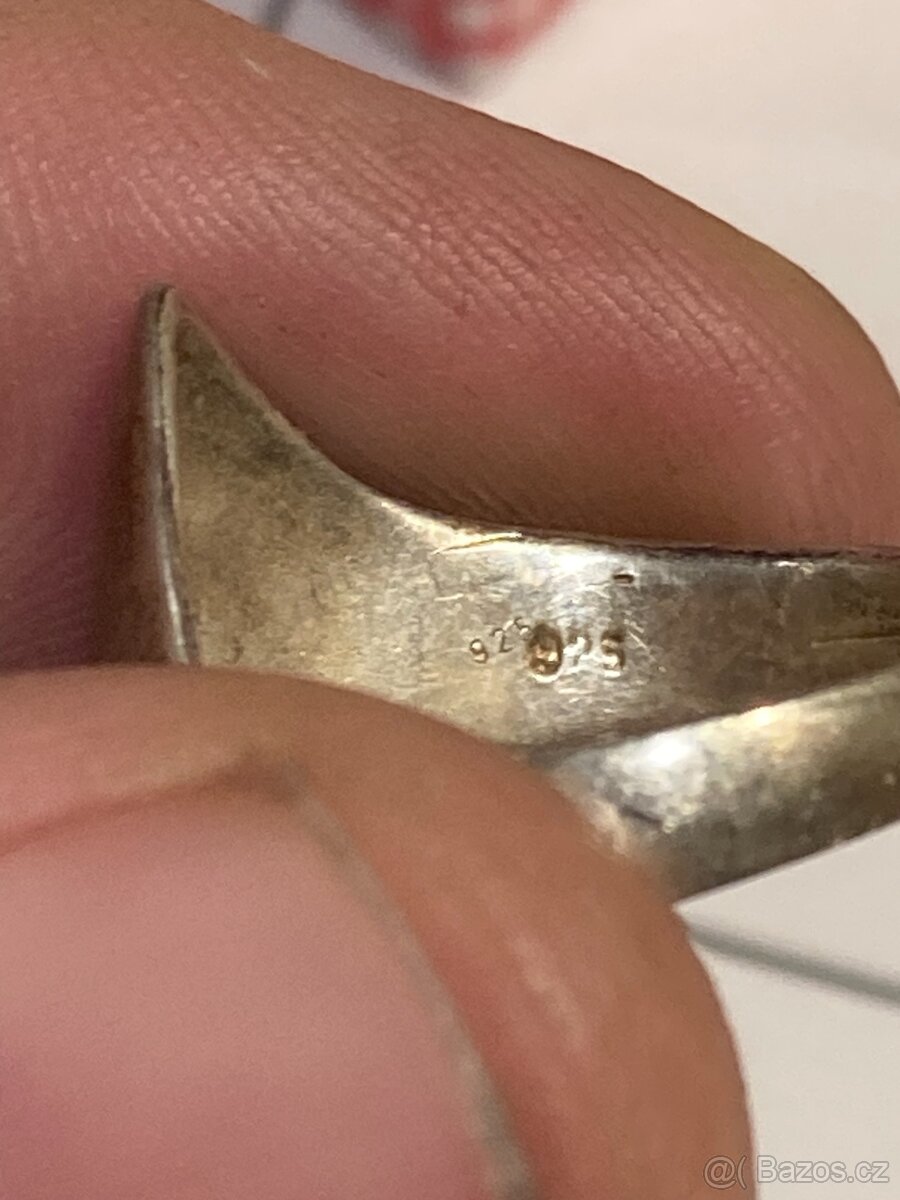 Prsten stříbro - 3