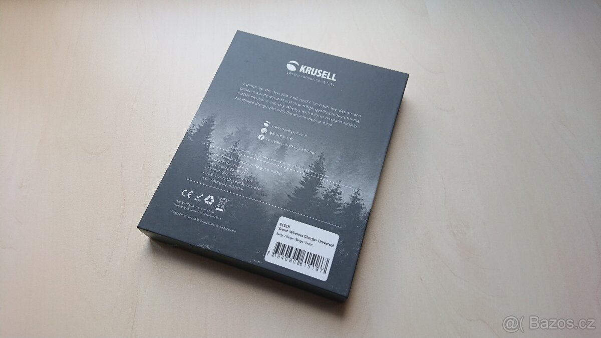 Krusell Sweden Wireless Charger USB-C - 3