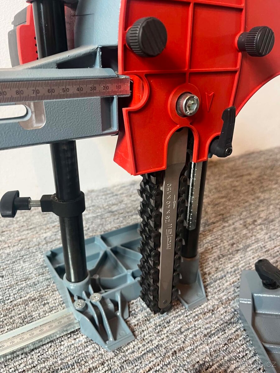 Řetězová dlabačka Mafell LS 103/40 Ec + stojan Mafell FG 150 - 3