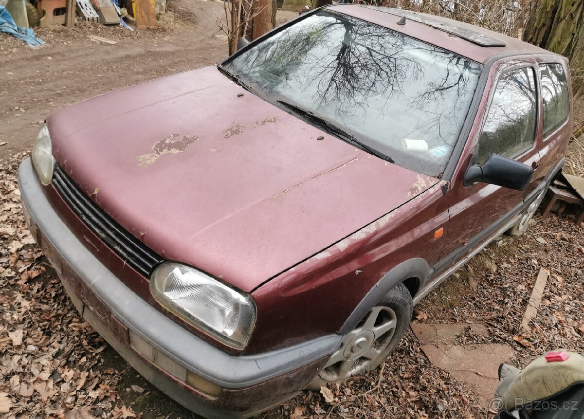VW Golf III 1.9tdi GTD, na dily?? na opravu?? cena?? - 3