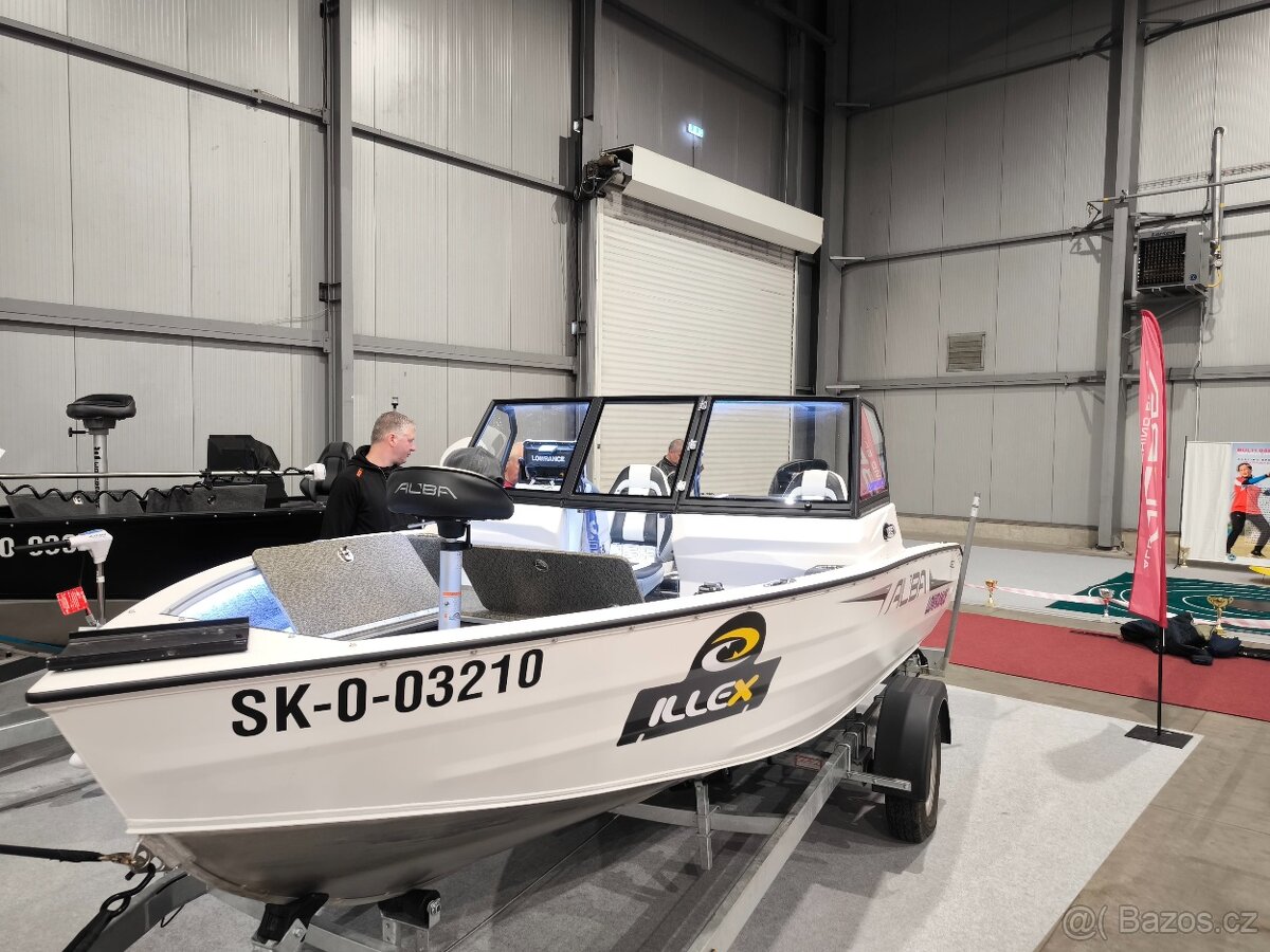 Prodám špičkový rybářský hliníkový člun ALBA 460 - 3