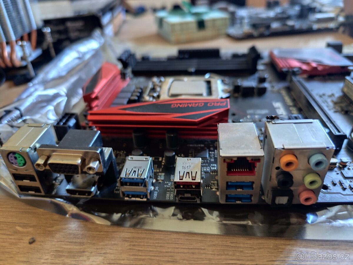 Intel core i5 6600k + Asus b150 pro gaming + chladič - 3