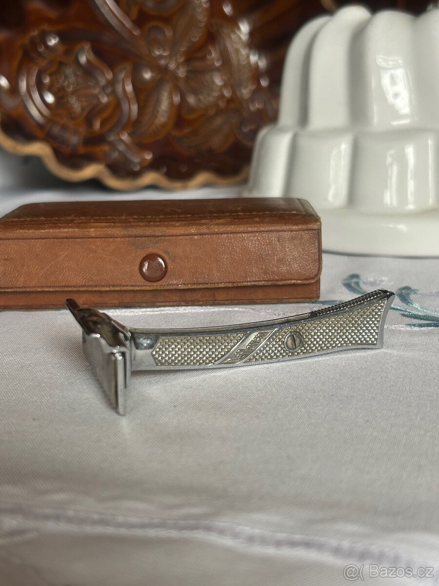 Starý holicí strojek De Haven – Model No. 3 (USA) - 3