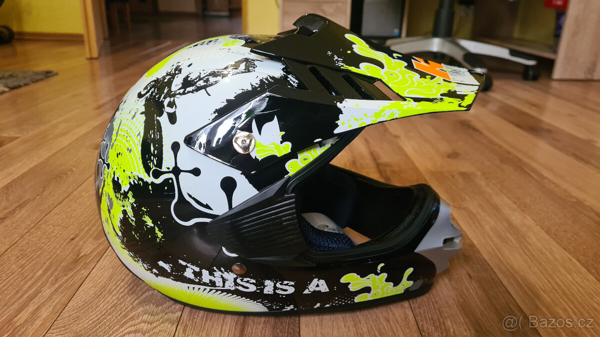 Dětská motokrosová helma KXD vel. XL 53 - 54 - 3