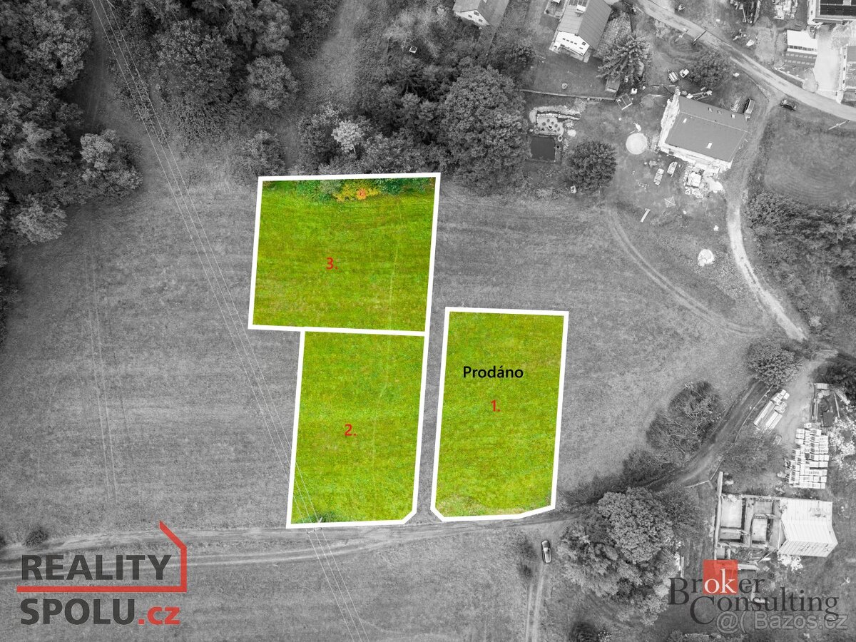 Prodej, pozemky/bydlení, 1001 m2, Nová Ves, Liberec [ID 7642 - 3