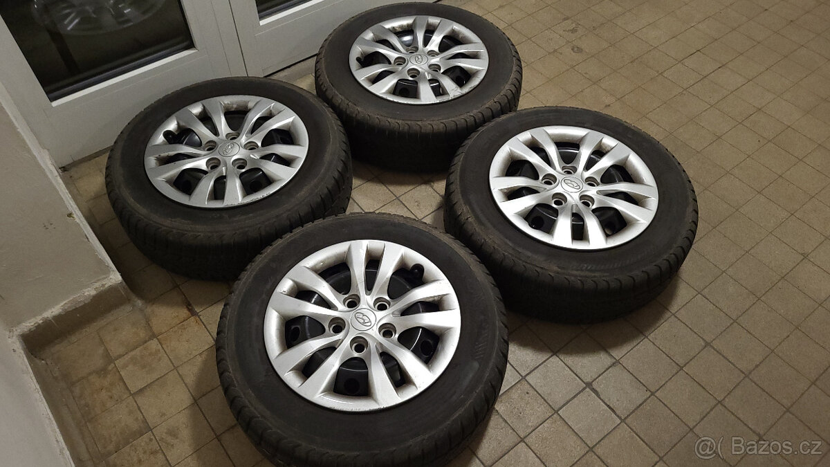 Téměř NEJETÁ zimní kola 15" 5x114,3 Hyundai ix20, Venga - 3