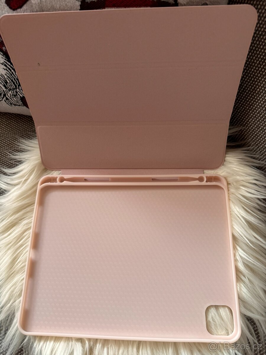 Nový růžový obal pro iPad Pro 11" M1 + stojánek - 3