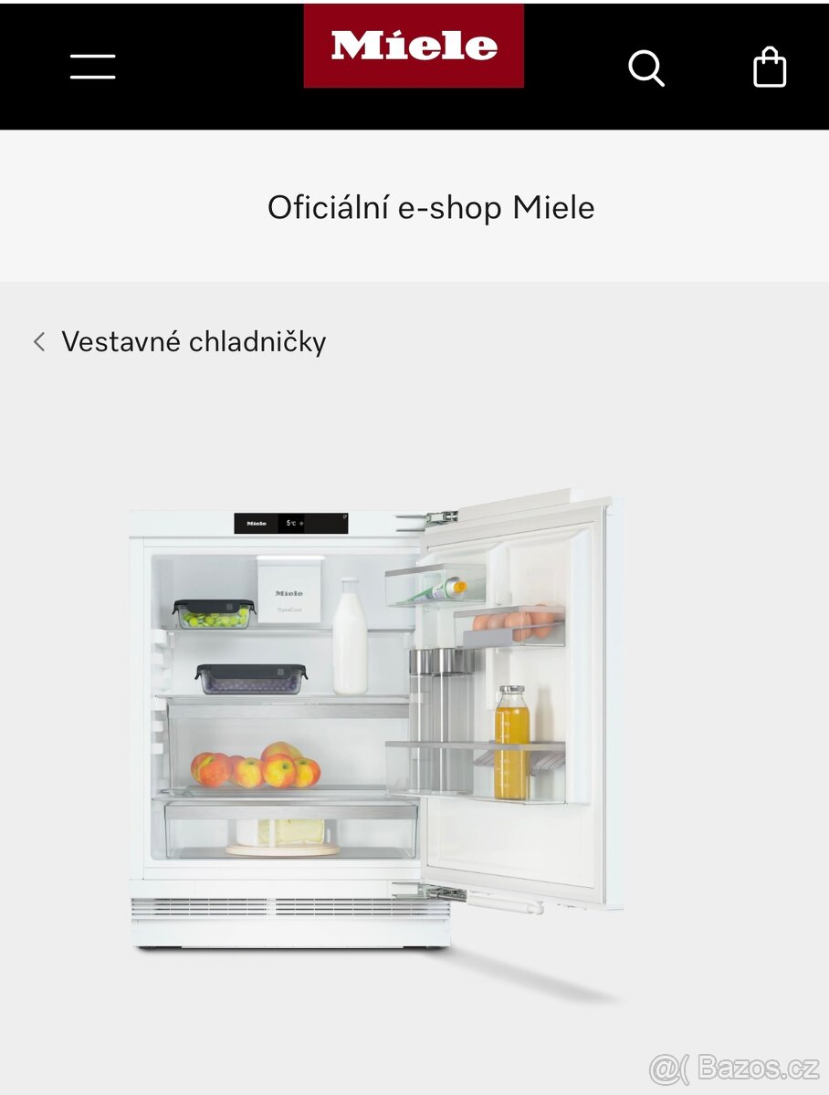 Vestavná-podstavná chladnička Miele - 3