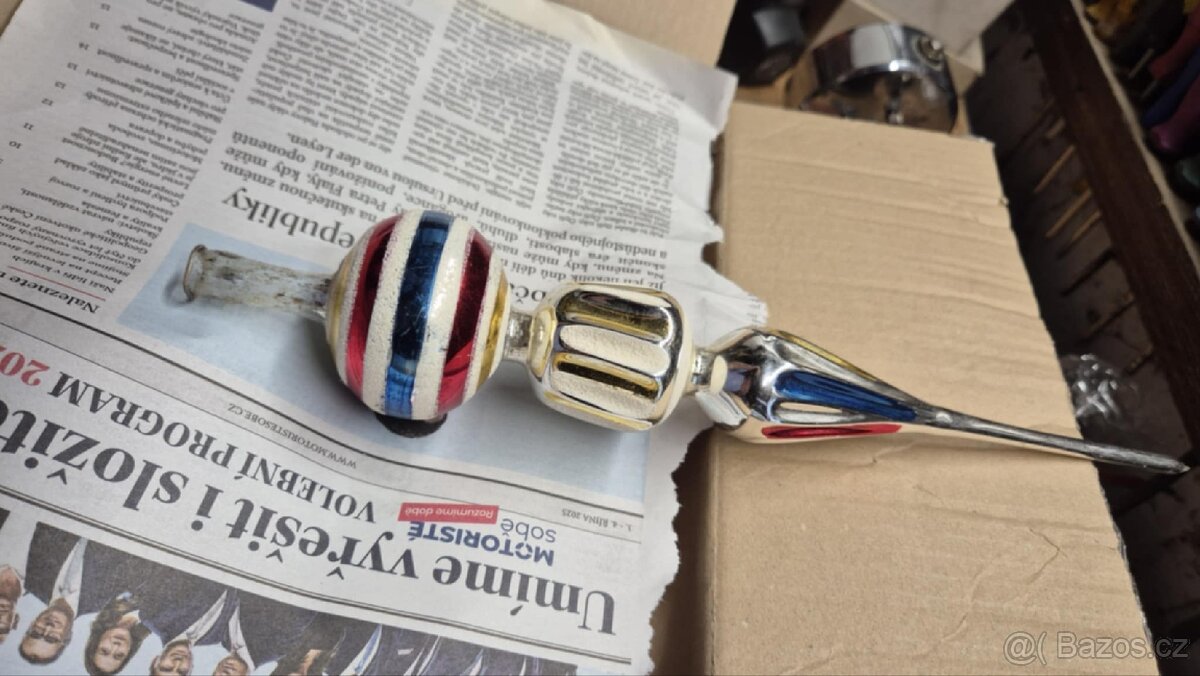 Retro vánoční ozdoby 1 - 3