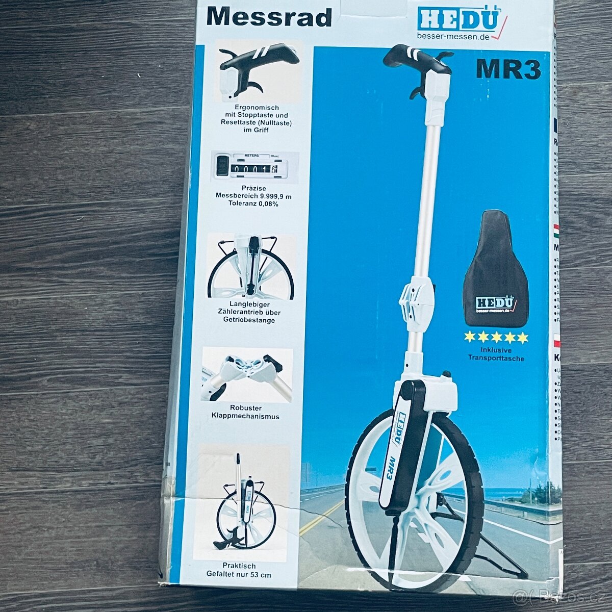 Hedü MR3 měřící kolečko, nové - 3