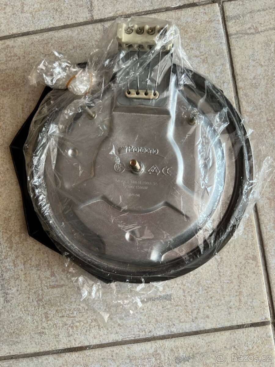 PLOTNA LITINOVÁ D = 180 MM, 230 V, 1500 W - 2 ks - 3