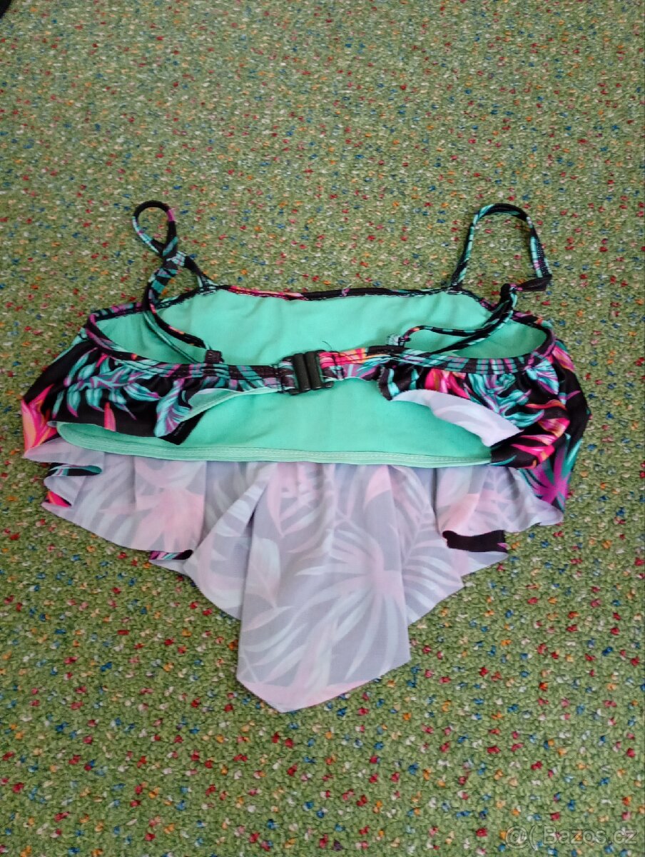 Dívčí plavky Jungle H&M dvoudílné - 3