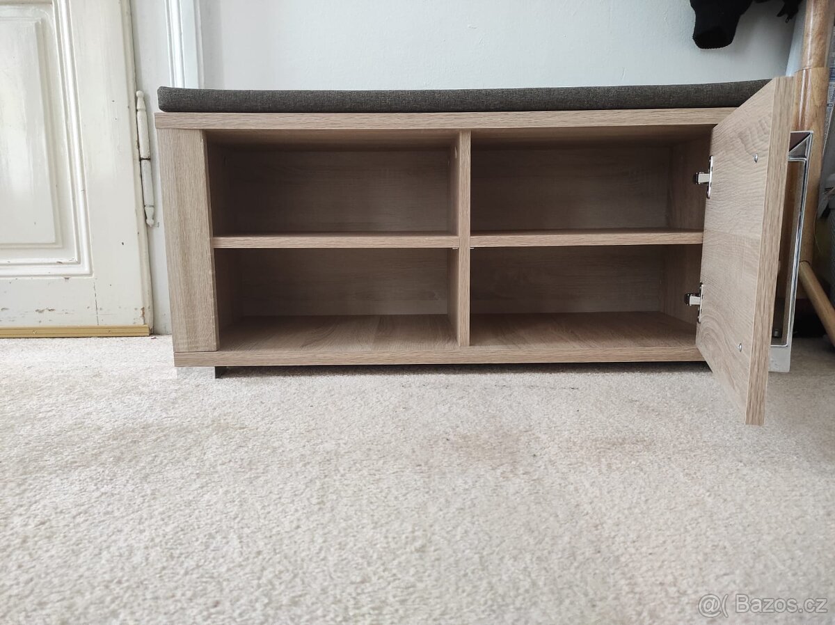 Botníková skříňka GOLF 9 - dub sonoma - 3