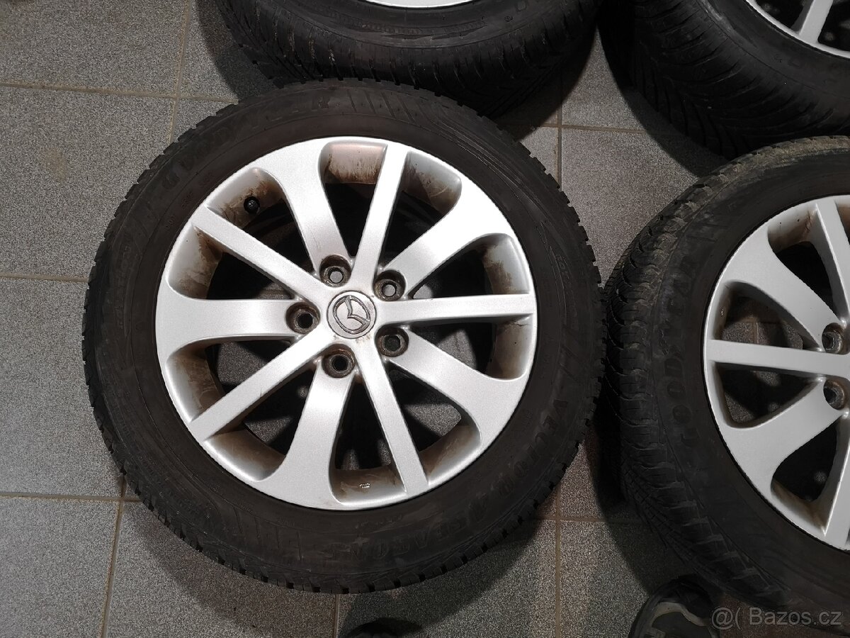 Mazda 6 alu + celoroční 205/55/16. - 3