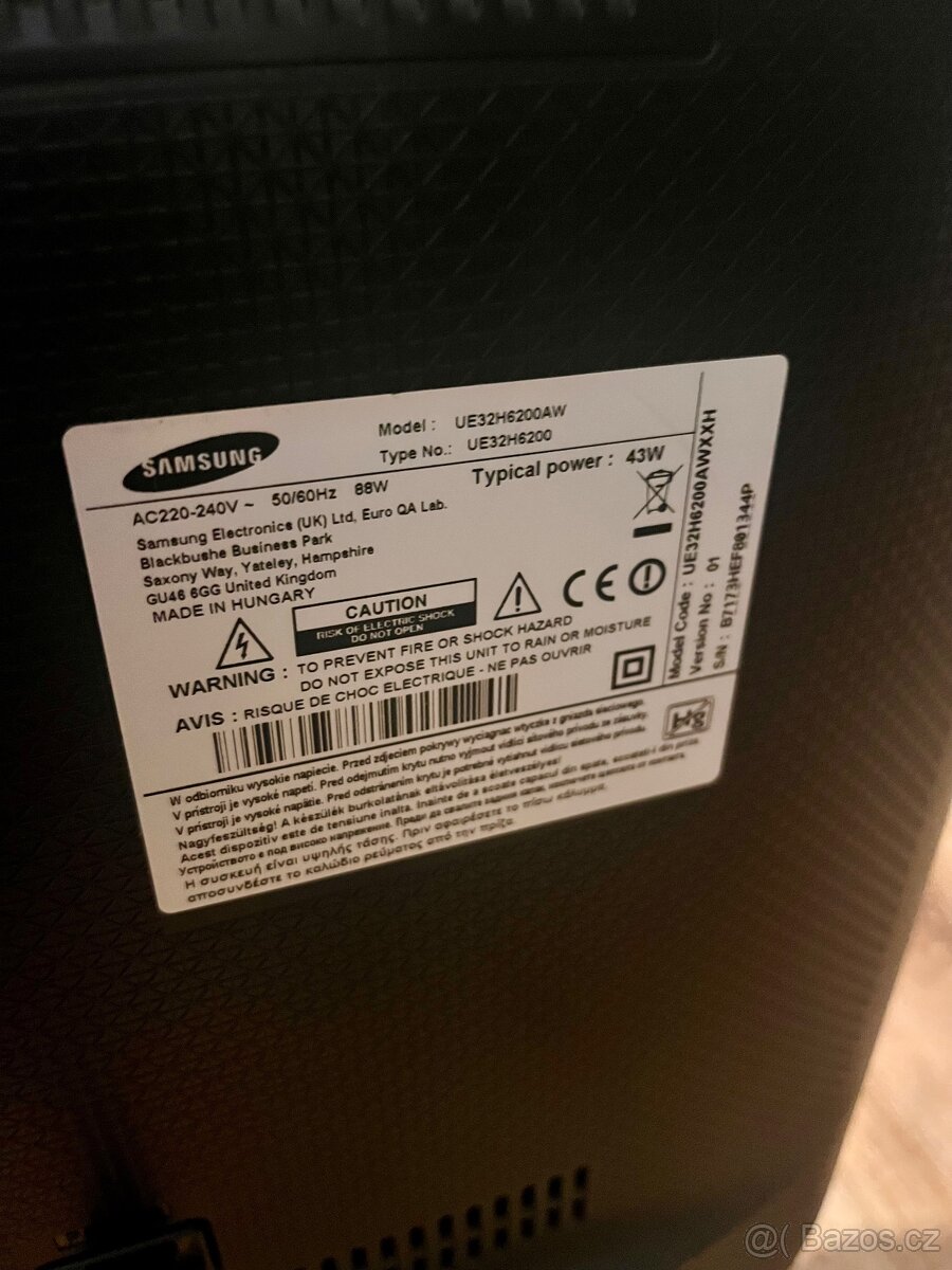 Televize Samsung 32” + multimediální centrum - 3