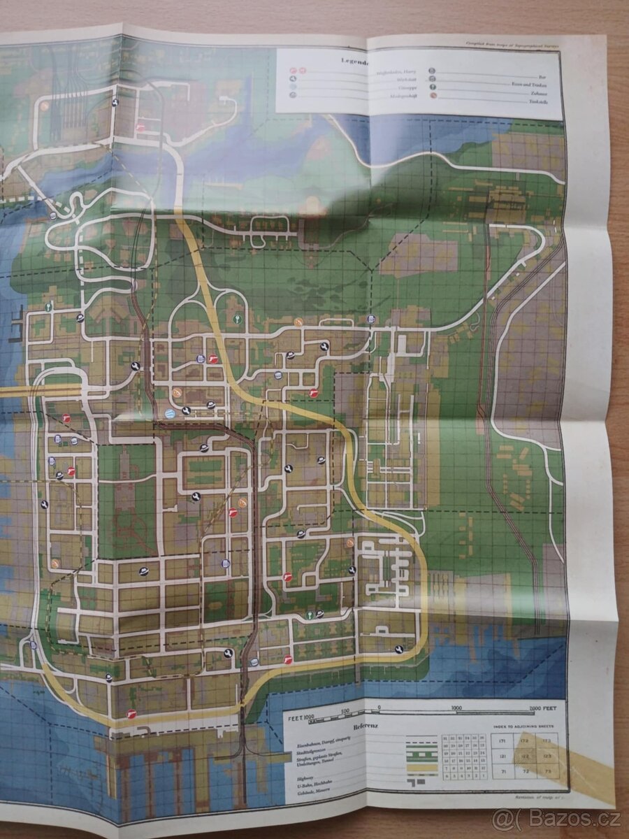 Mafia II plakát - mapa - 3
