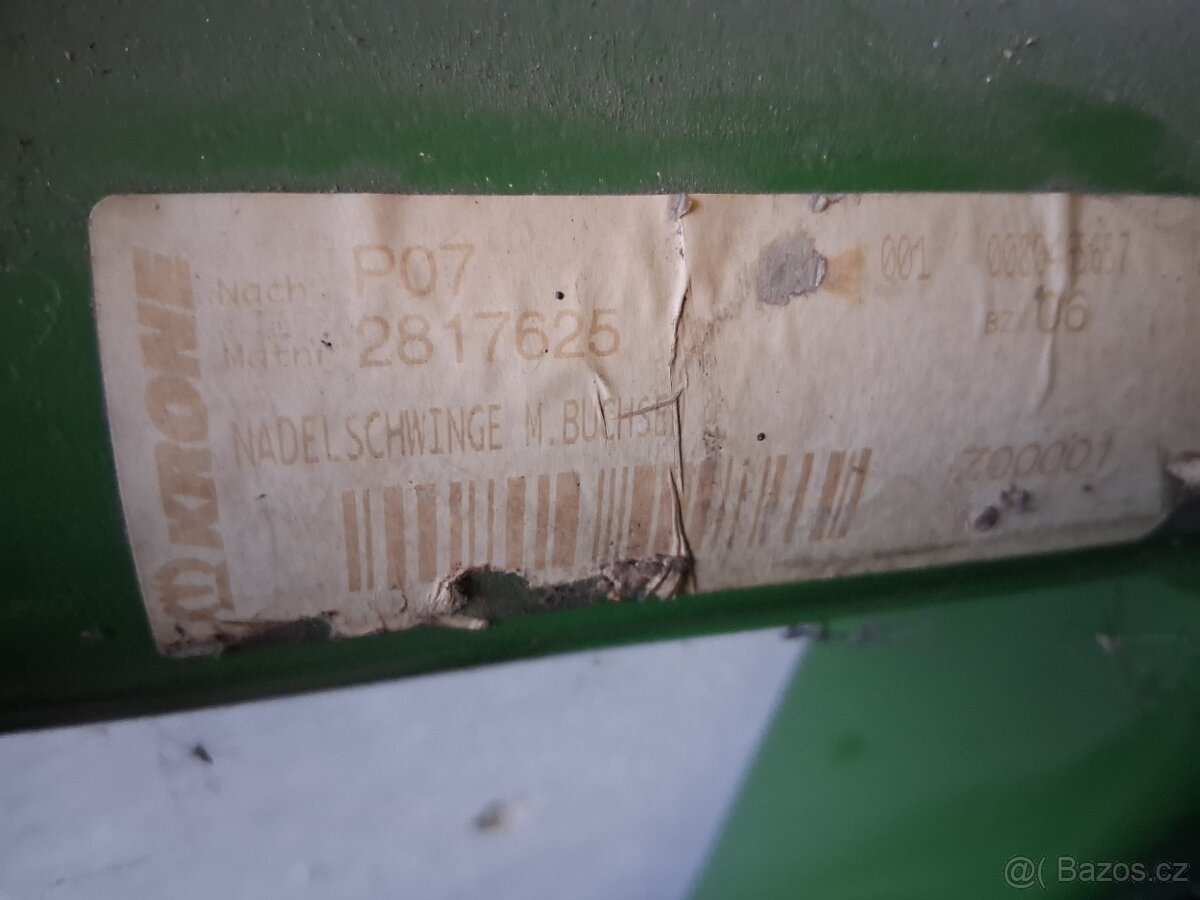 Prodám nosnik jehel na krone lis - 3