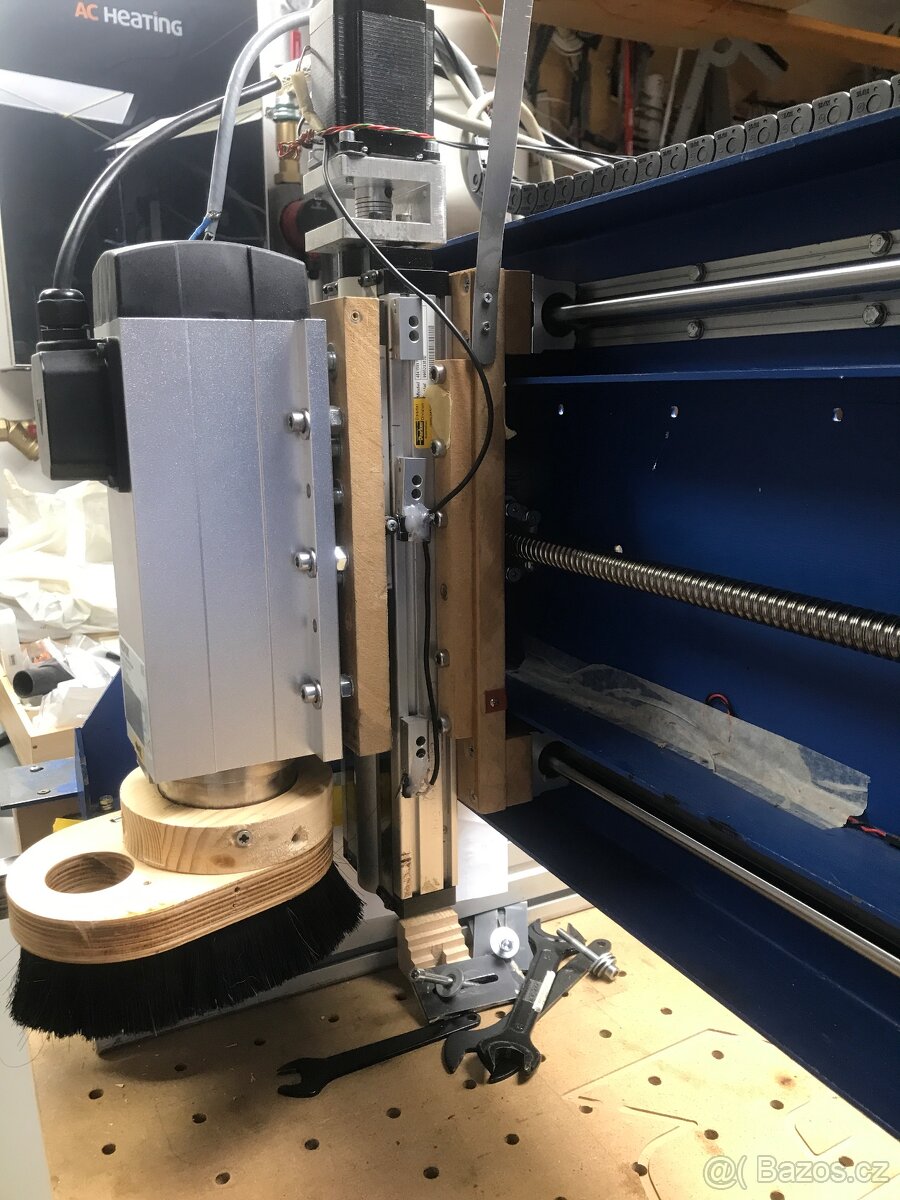 Cnc portálová frézka hobby 180 x 85 cm - 3