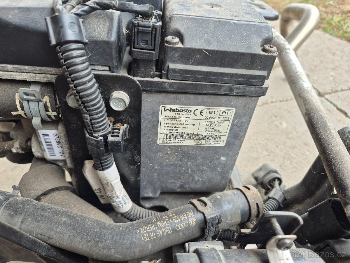 Webasto příhřev motoru VW T5 - 3