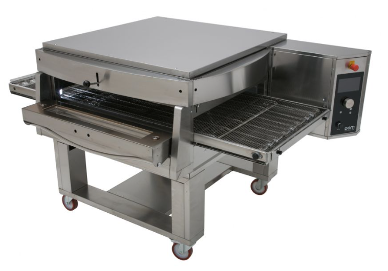 Pásová, průběžná pizza pec - 3