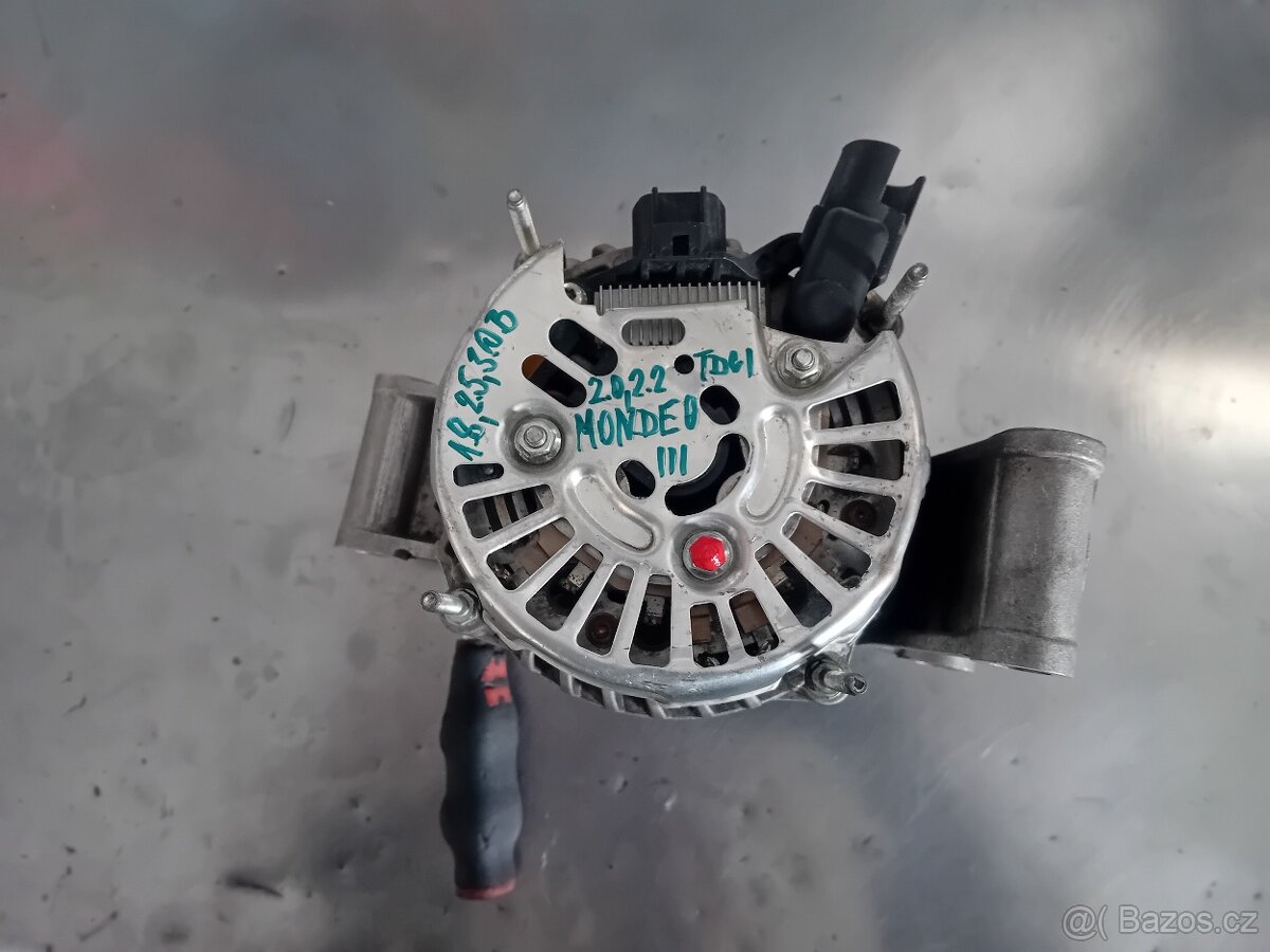 Ford Mondeo MK3 2.0, 2.2 TDCI alternátory a startery - 3