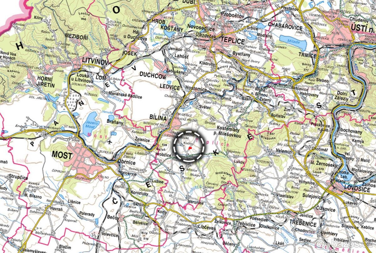 Zemědělská půda, prodej, Razice, Hrobčice, Teplice - 3