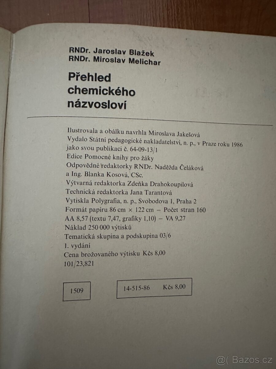 Přehled chemického názvosloví - 3