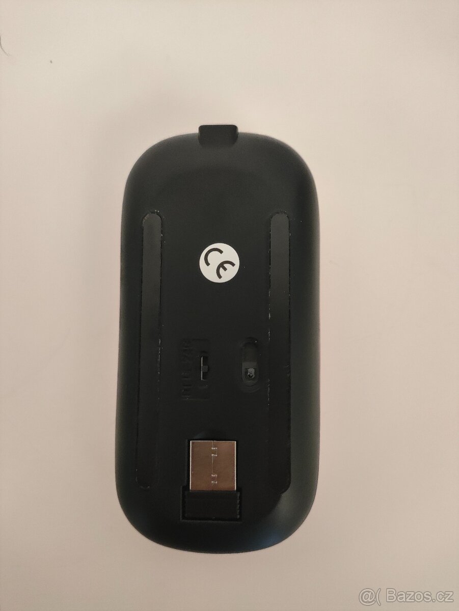 #L0380 Bezdrôtová Bluetooth myš Dual Mode – ružová, nabíjate - 3