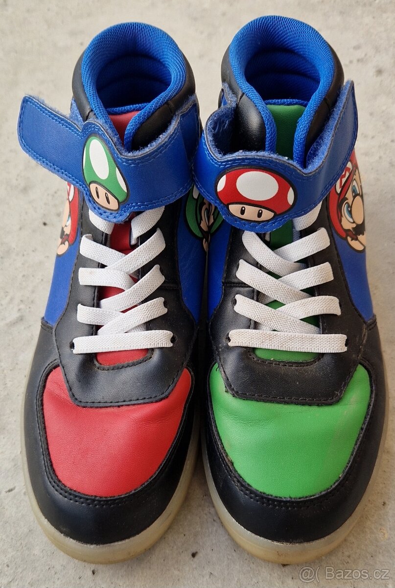 Blikající boty SuperMario, vel.33 EU - 3