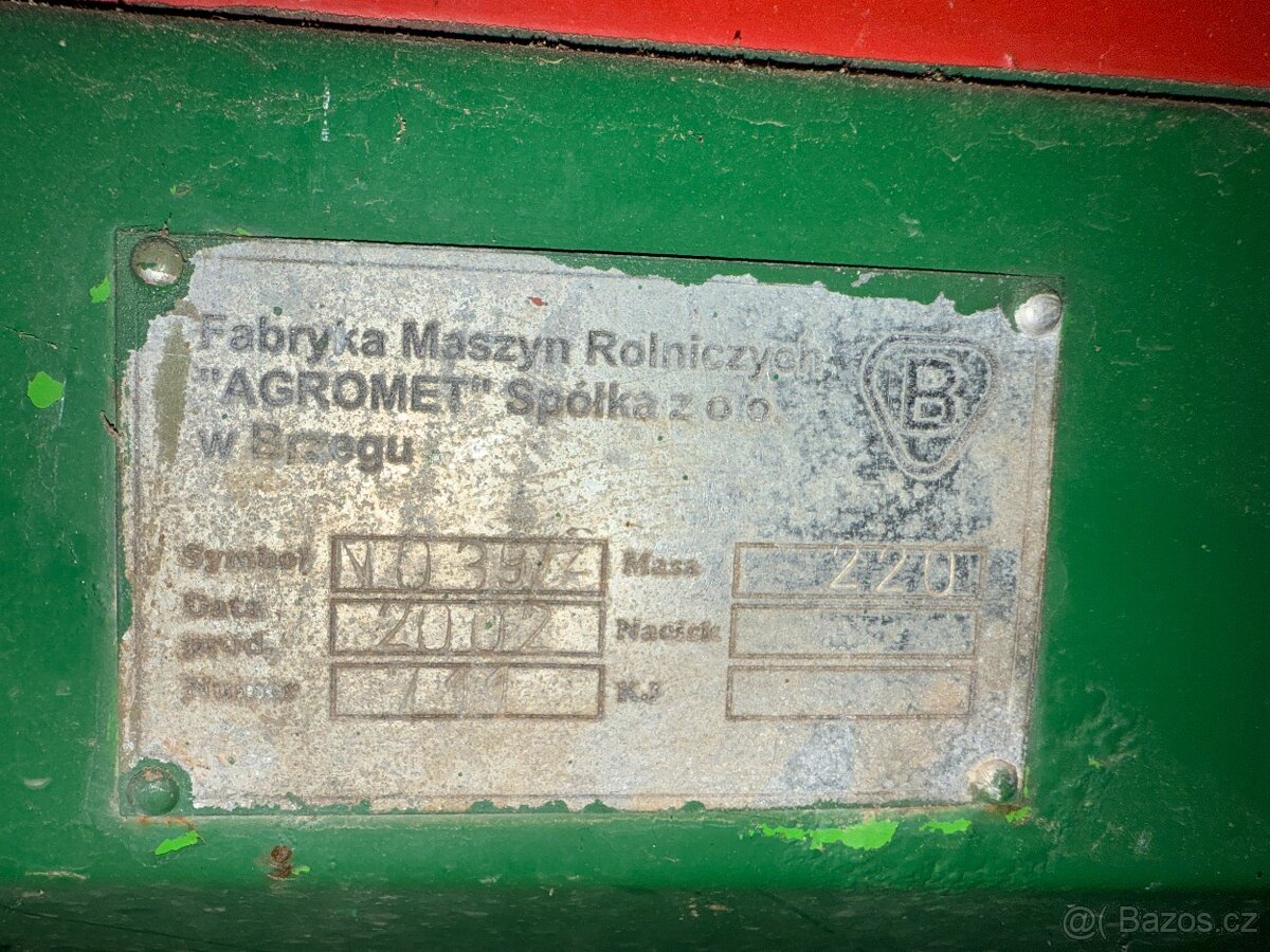 Rozmetadlo průmyslových hnojiv - 3