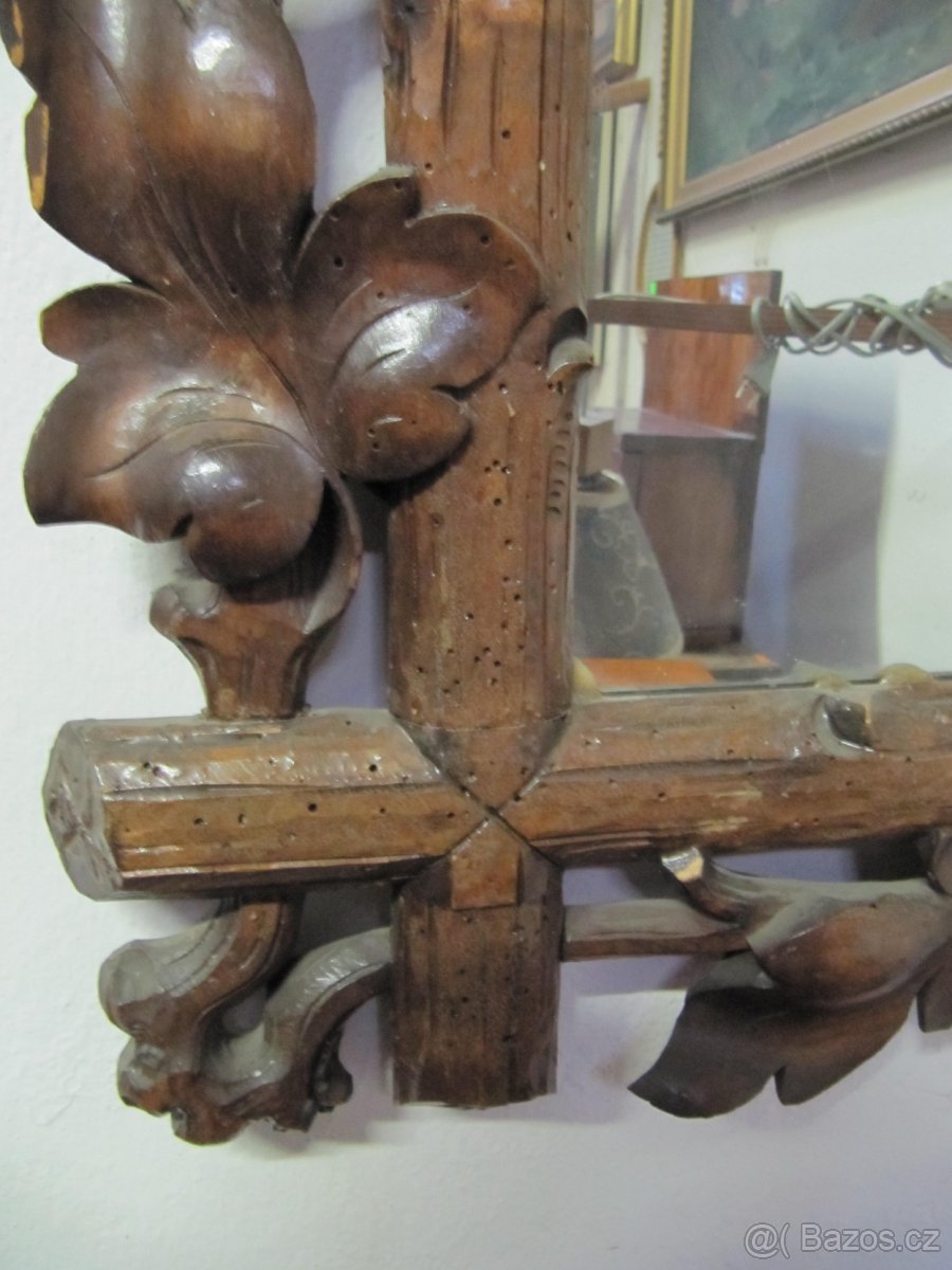 zrcadlo v řezaném rámu - 3