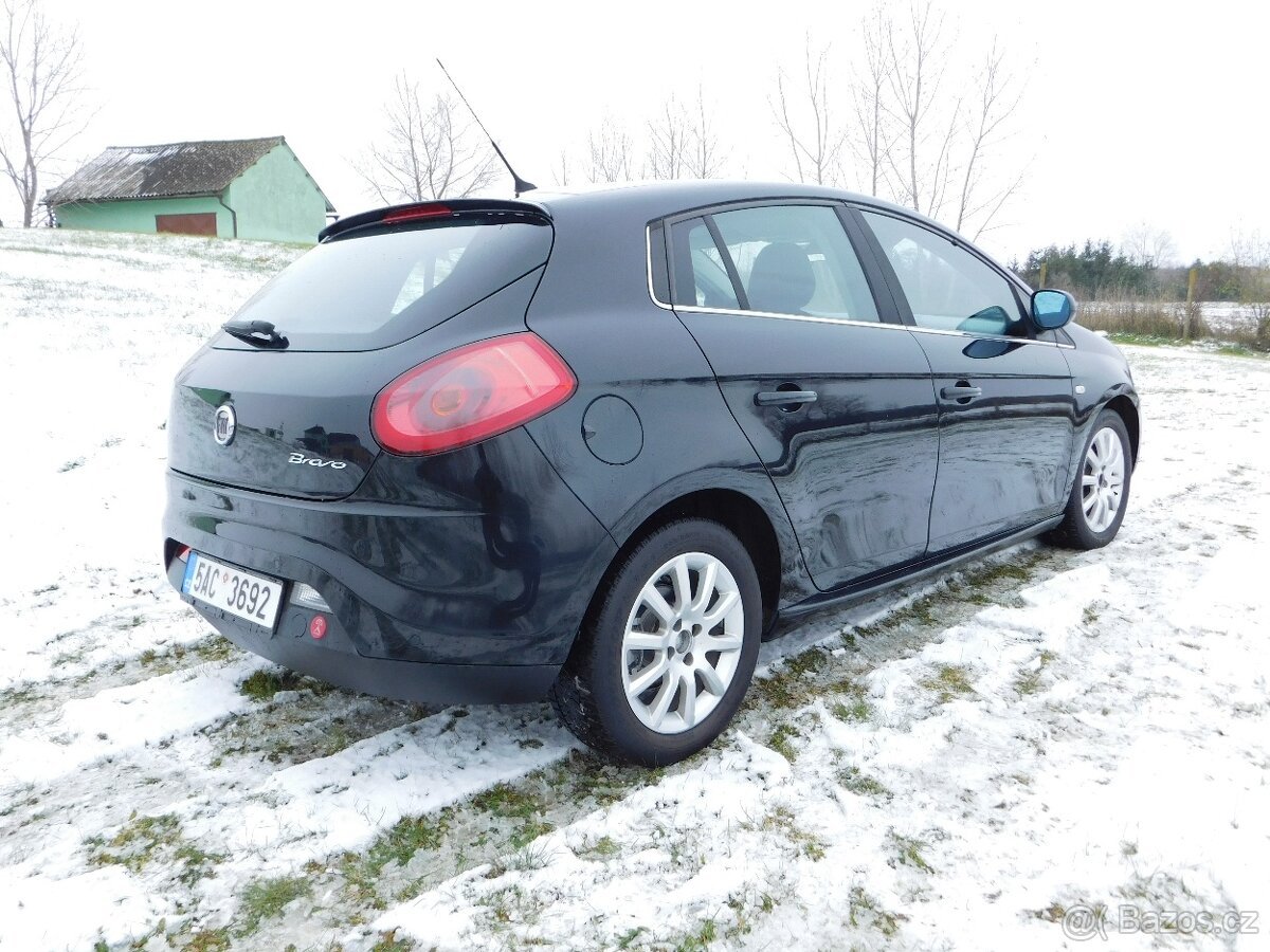 Fiat Bravo 1.4 T-JET,,výkon 110 Kw,BEZ KOROZE,Pěkný - 3