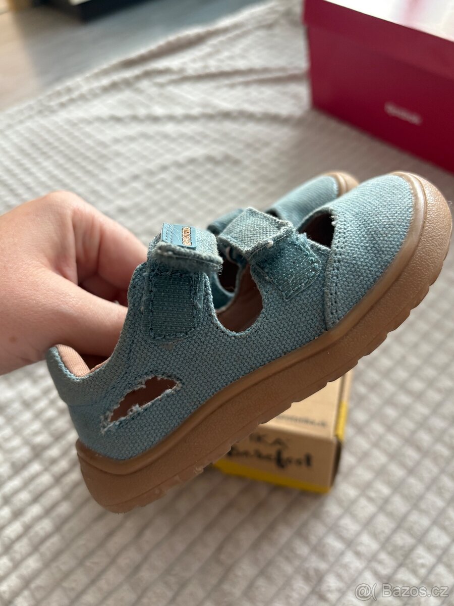 Sandálky protetika tafi jeans 23 - 3