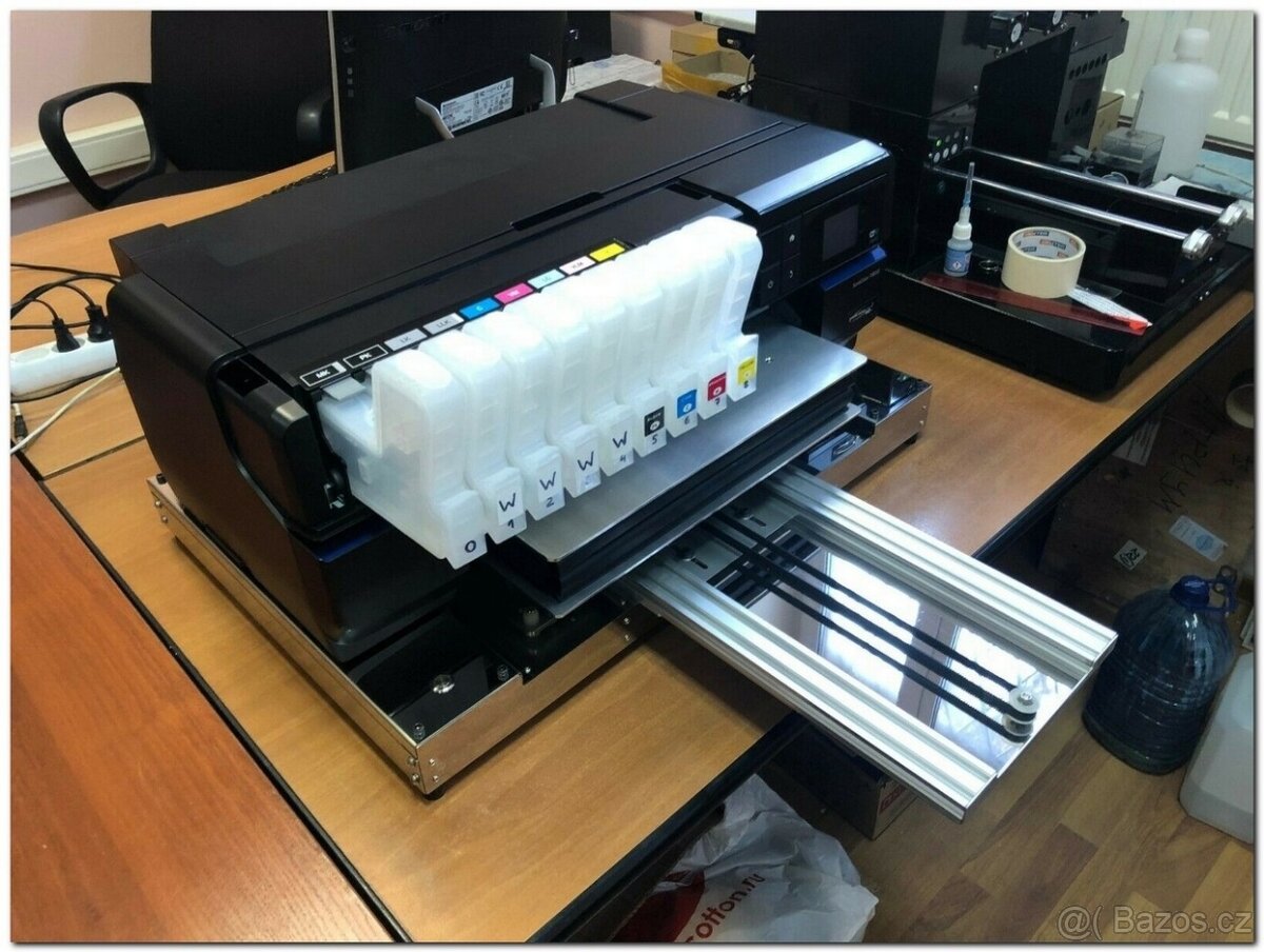 Textilní tiskárna Tiskárna DIN A2+DTG Tiskárna pro tisk trič - 3