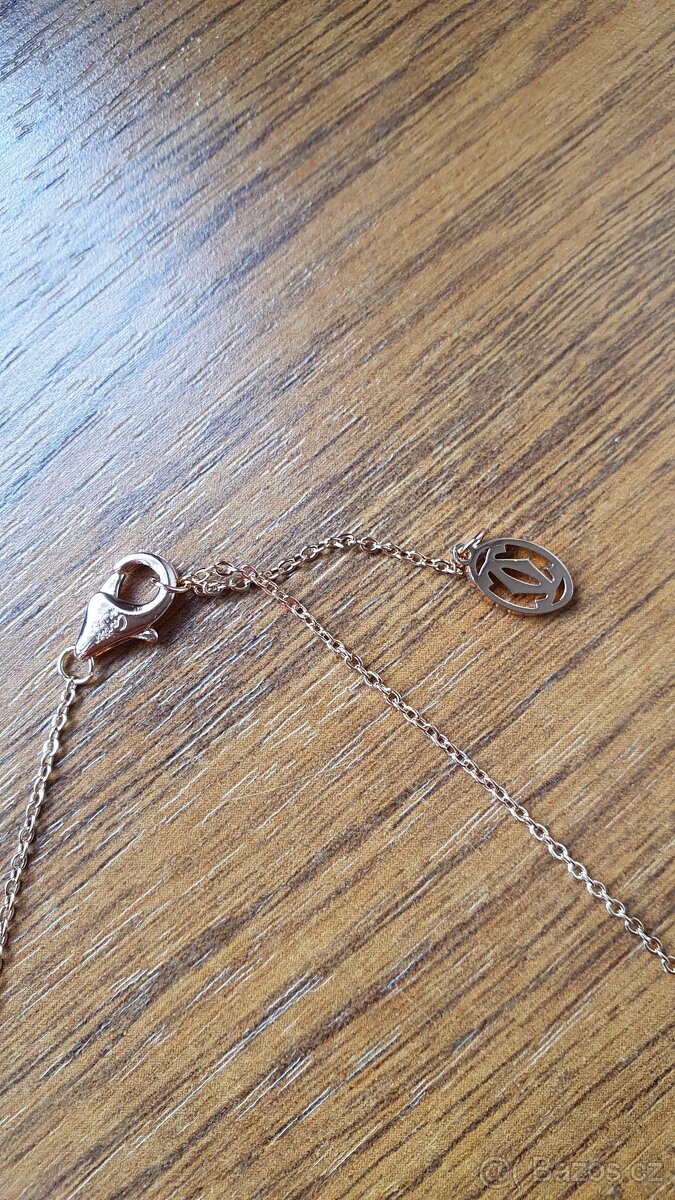 Náhrdelník Cartier Hřebík s kamínky - 3