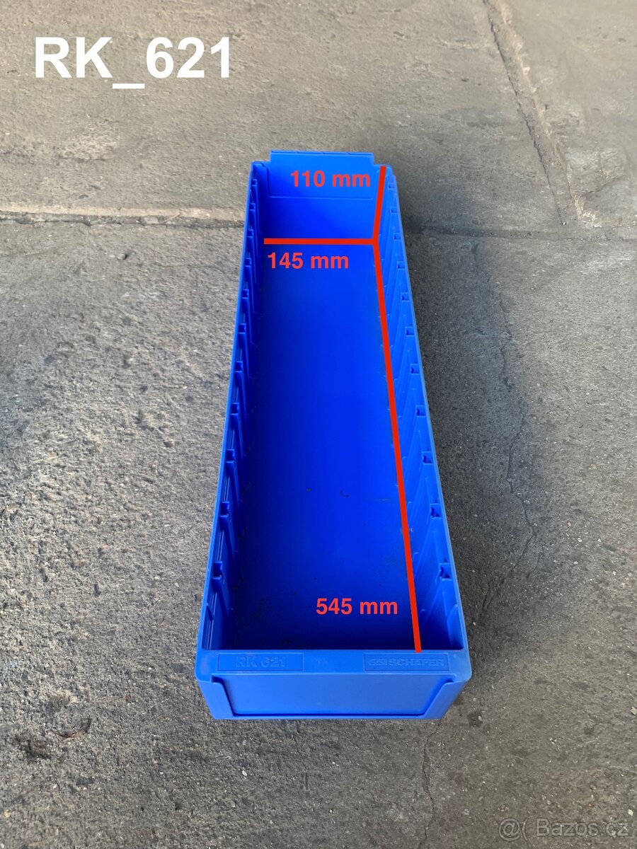 Plastové boxy/přepravky na drobné díly - 3