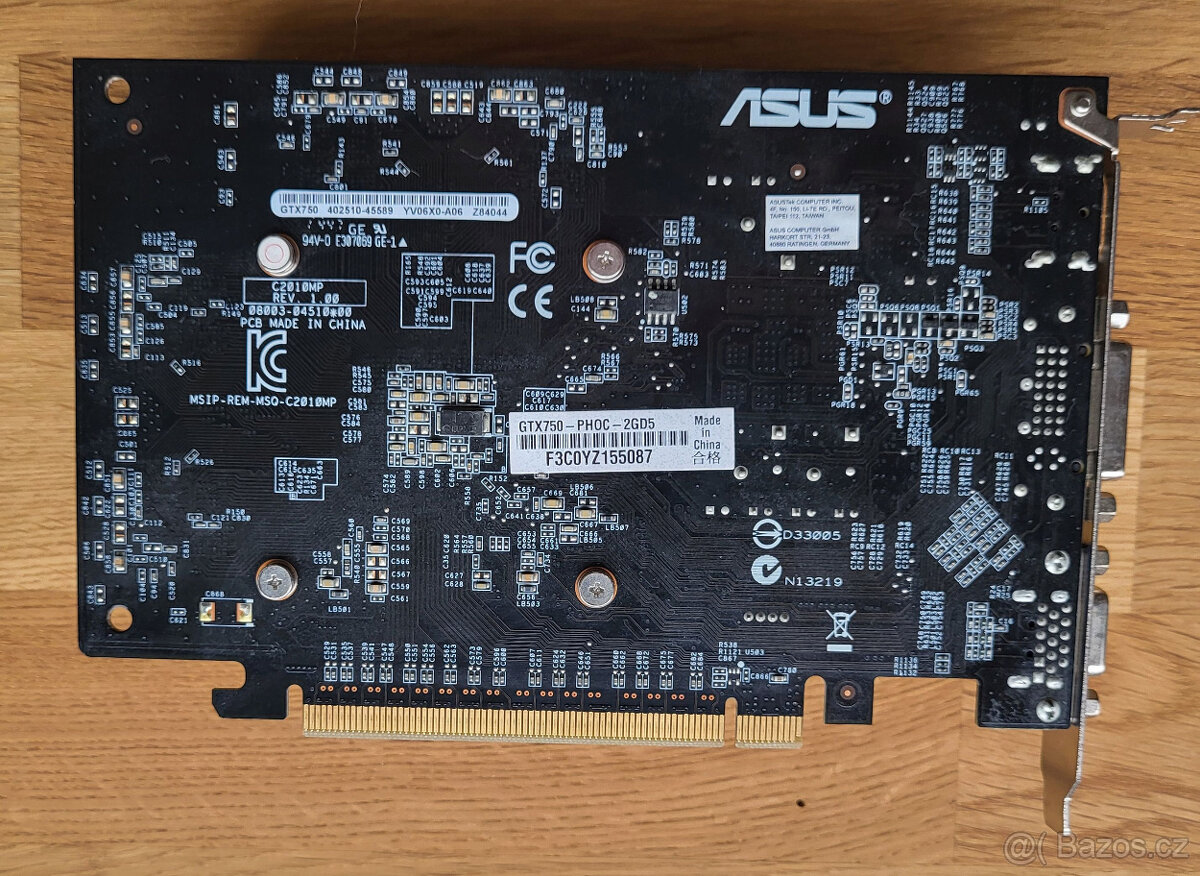 ASUS GTX 750 OC 2 GB GDDR5 - 3