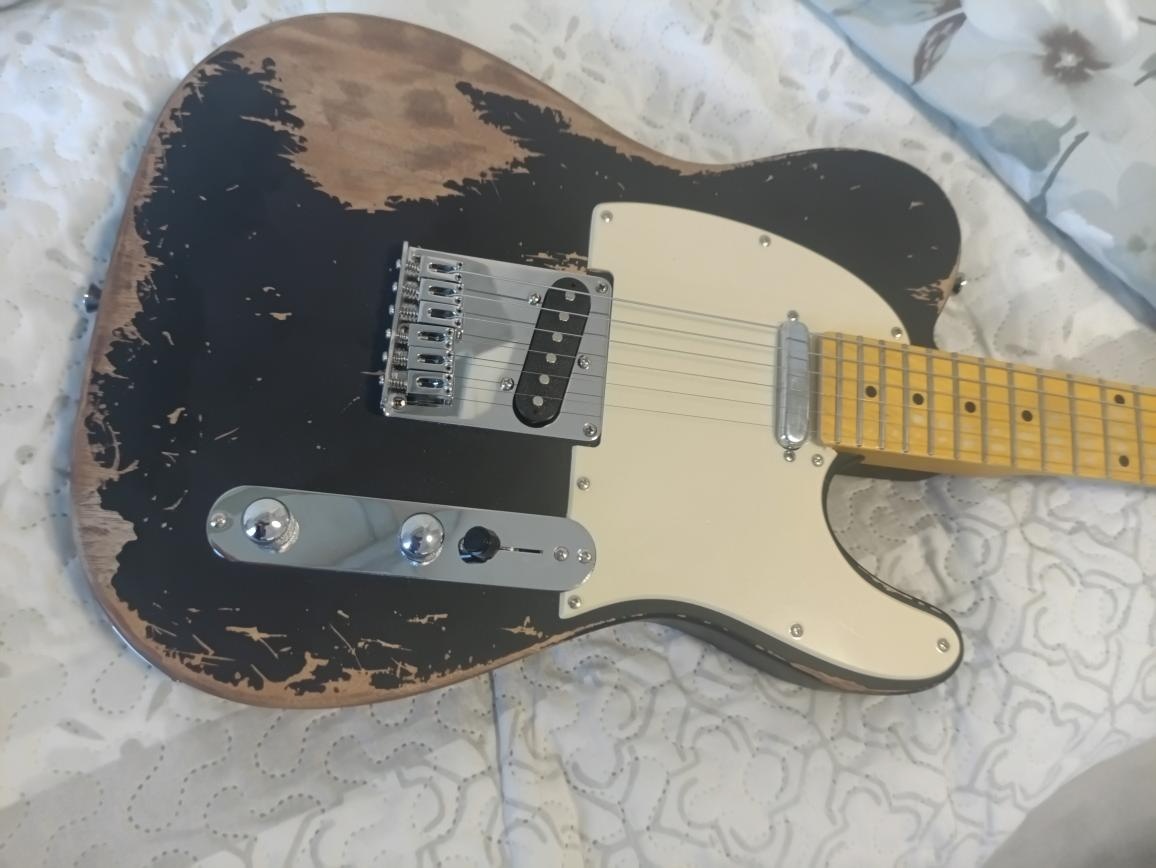 Elektrická kytara telecaster relic - 3