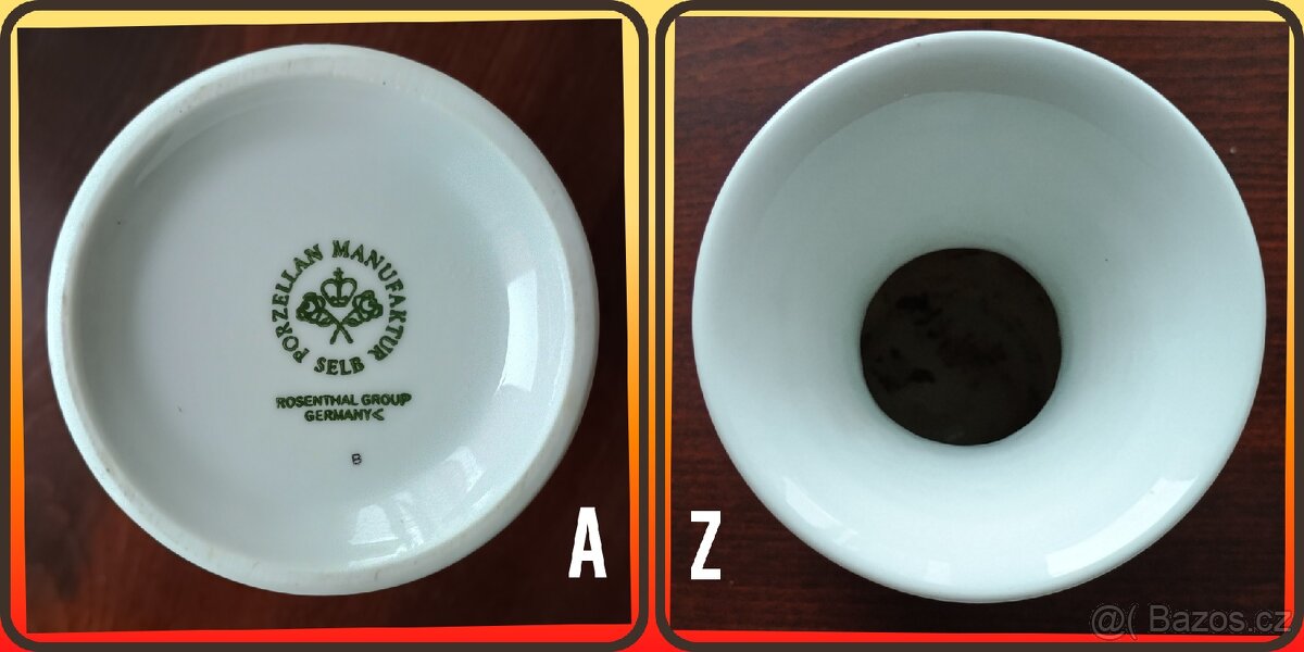 ROSENTHAL porcelán váza - 3