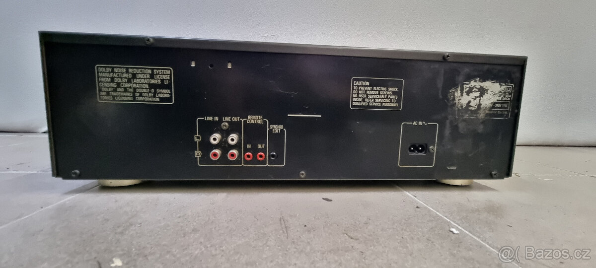 Kazetový magnetofon Technics Tape deck RS-TR212 - 3