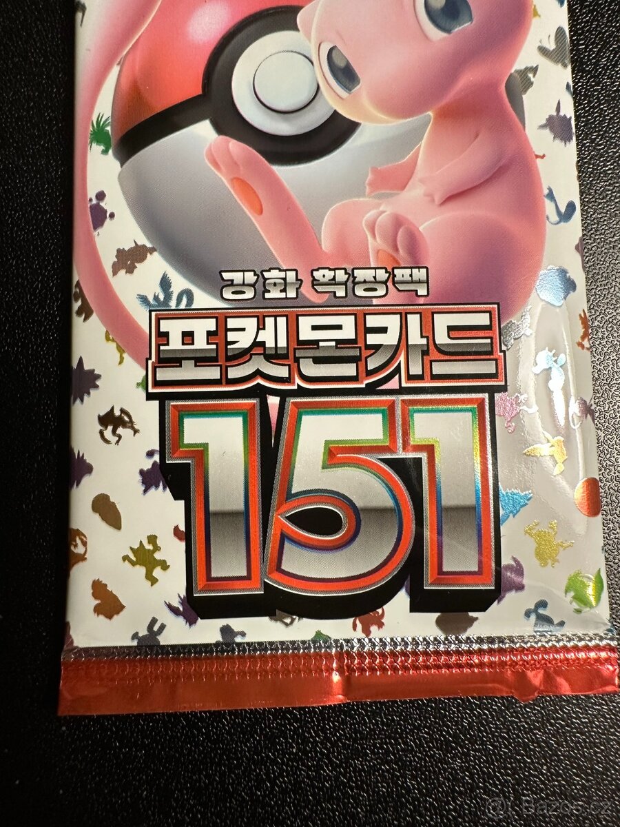 Pokemon boosterpack 151 korejsky - 3