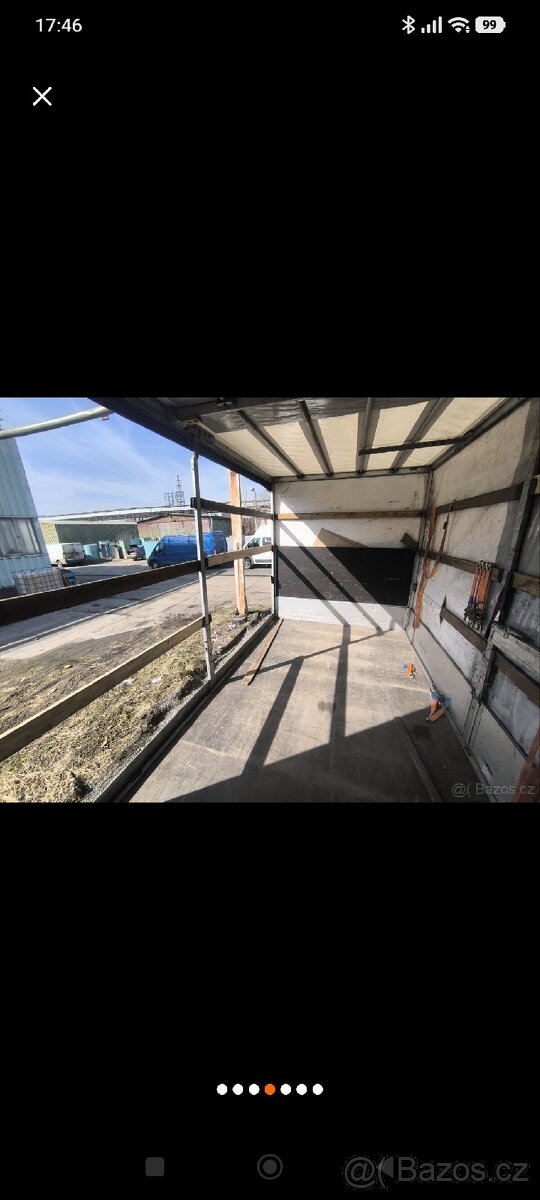 Plachtová nástavba, korba s roletou - 3