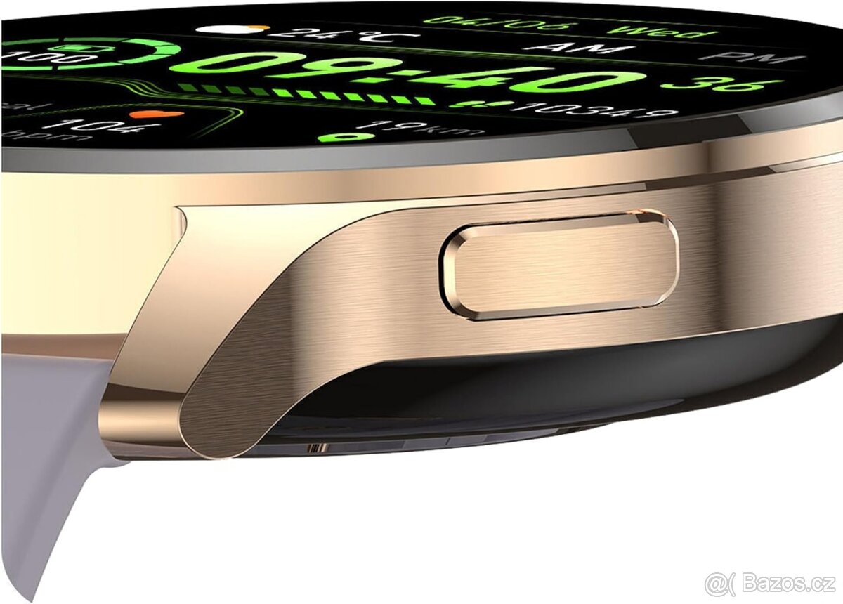 Chytré hodinky dámské INDYGO I50 bílá / fialová - 3