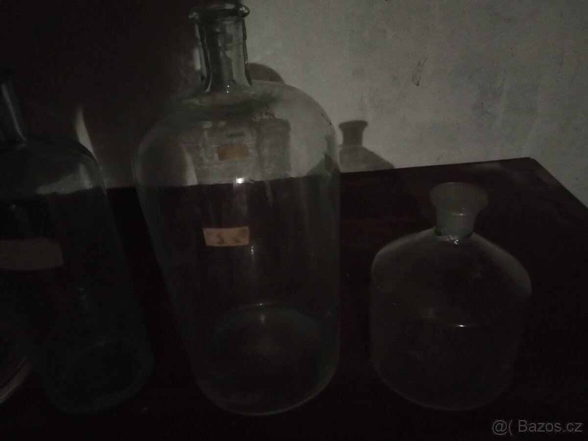 Demižonky 2-5 litrů, skleněné nádoby, láhve, demižon - 3