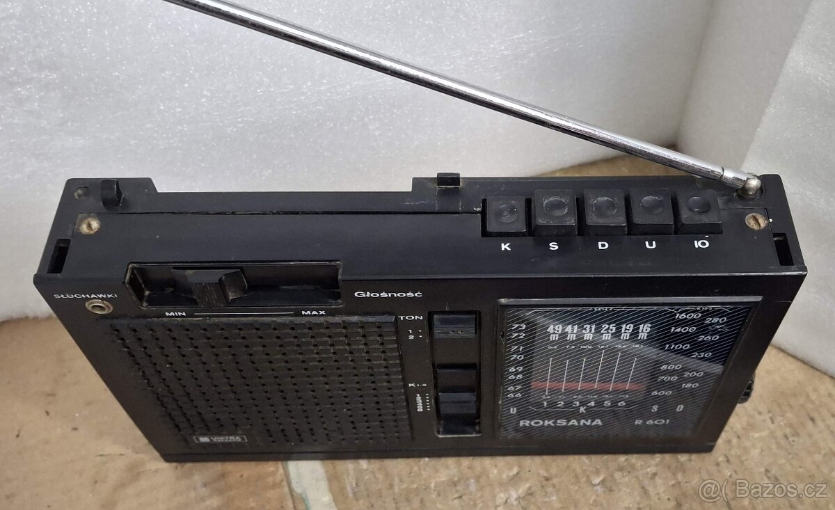 Přenosné rádio Unitra Roksana - 3