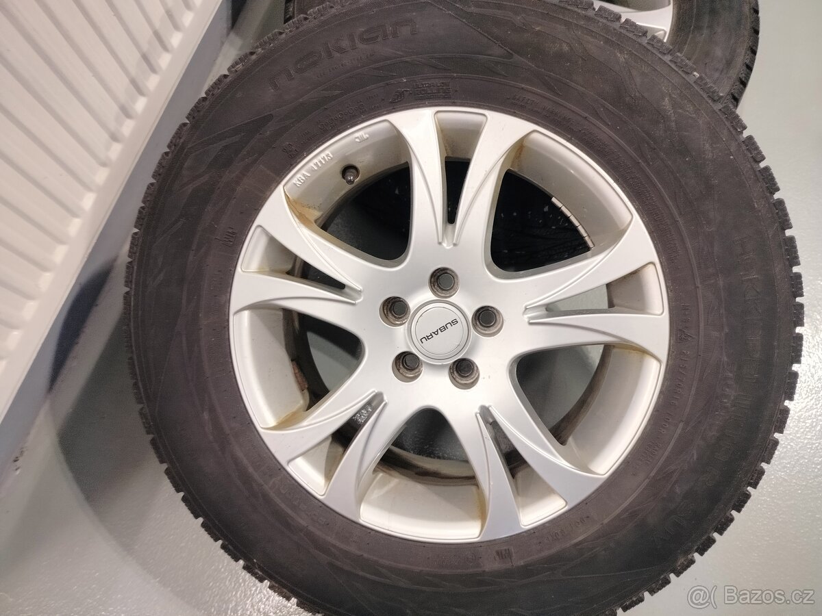 Zimní sada Subaru Alu s pneu 215/70 R16 5x100 - 3